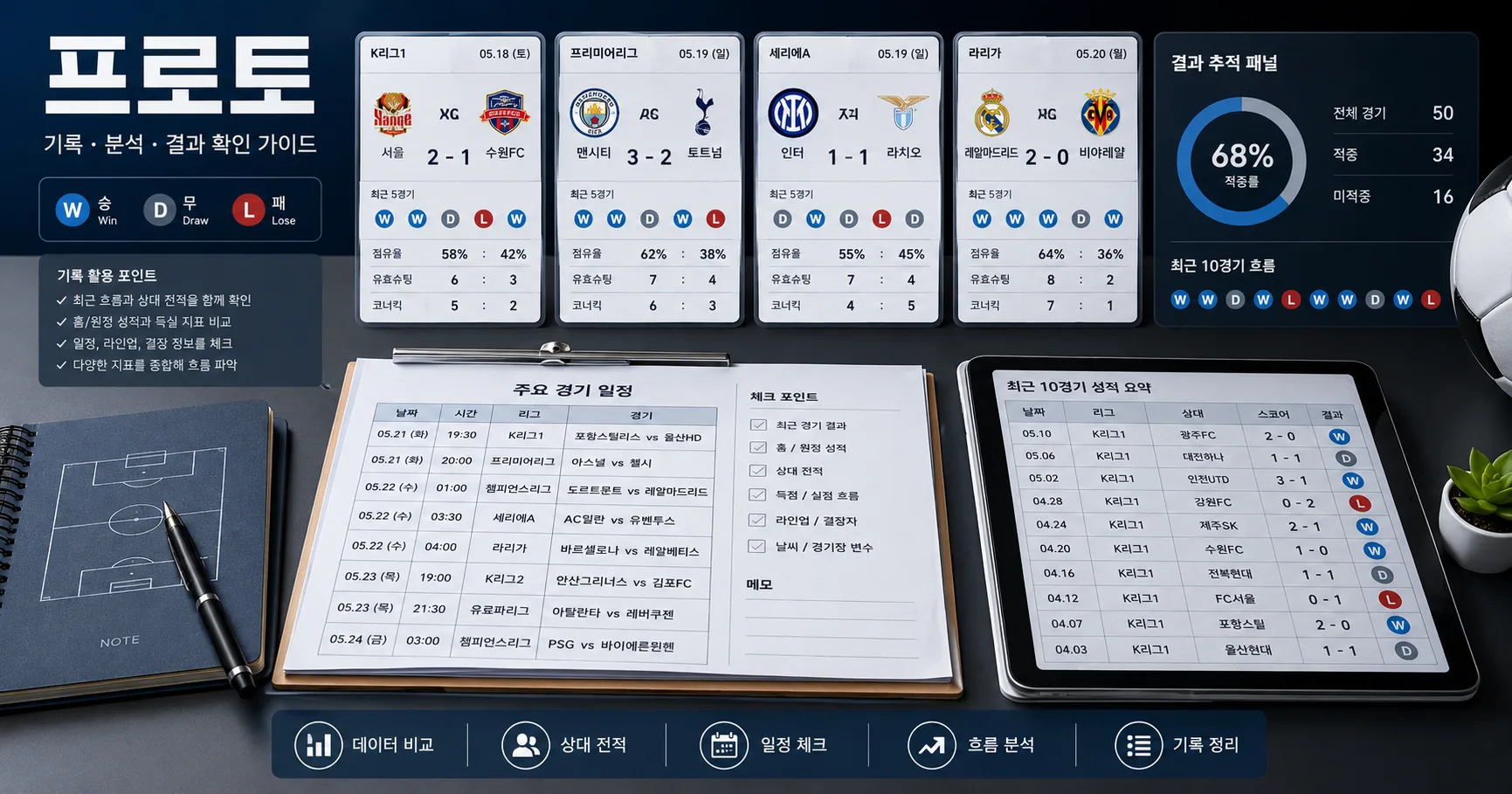 프로토 검색 의도와 허브 전체 구조를 정리한 정보 이미지