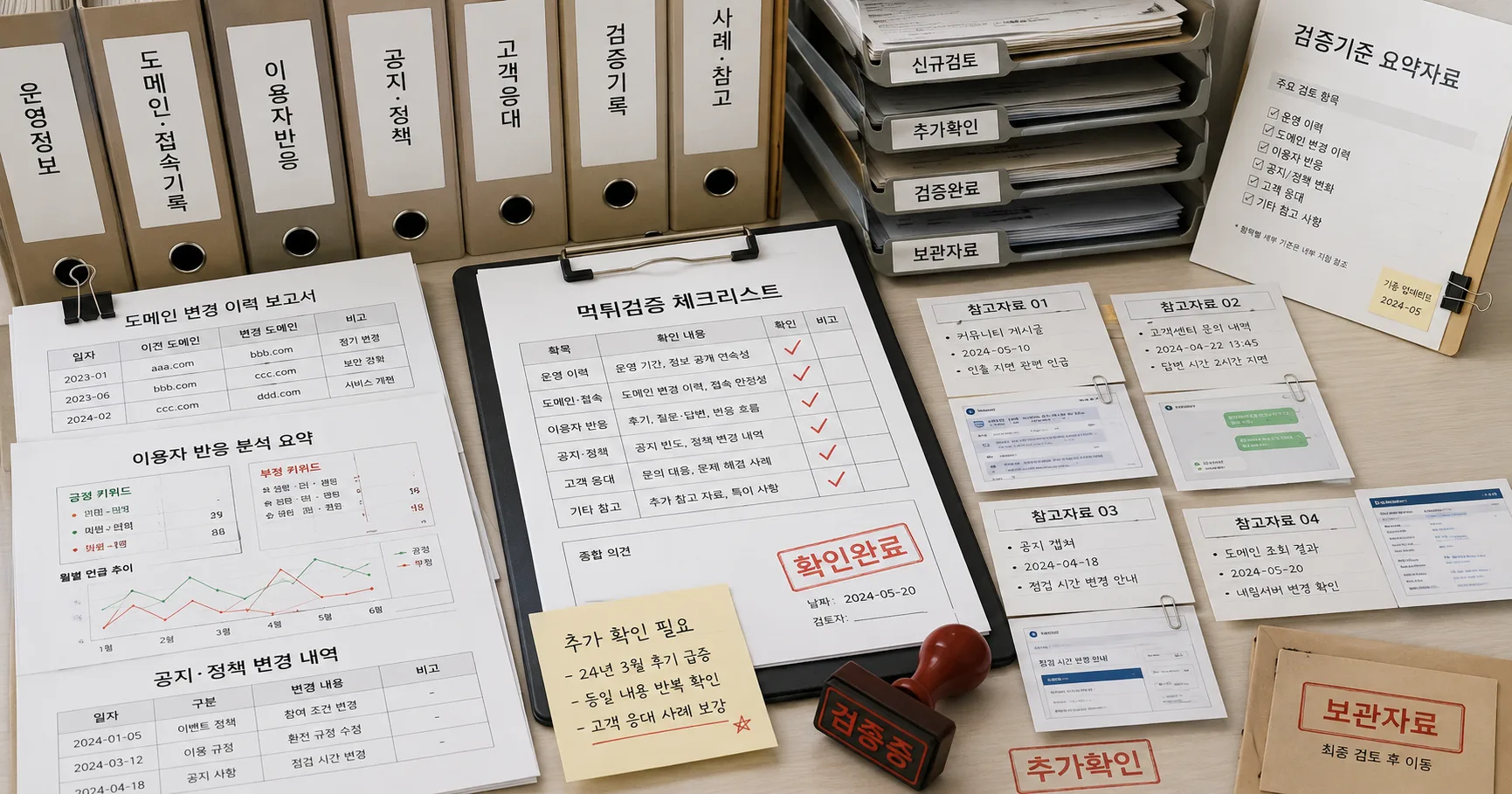 먹튀검증 체크리스트 핵심 확인 흐름을 정리한 정보 이미지