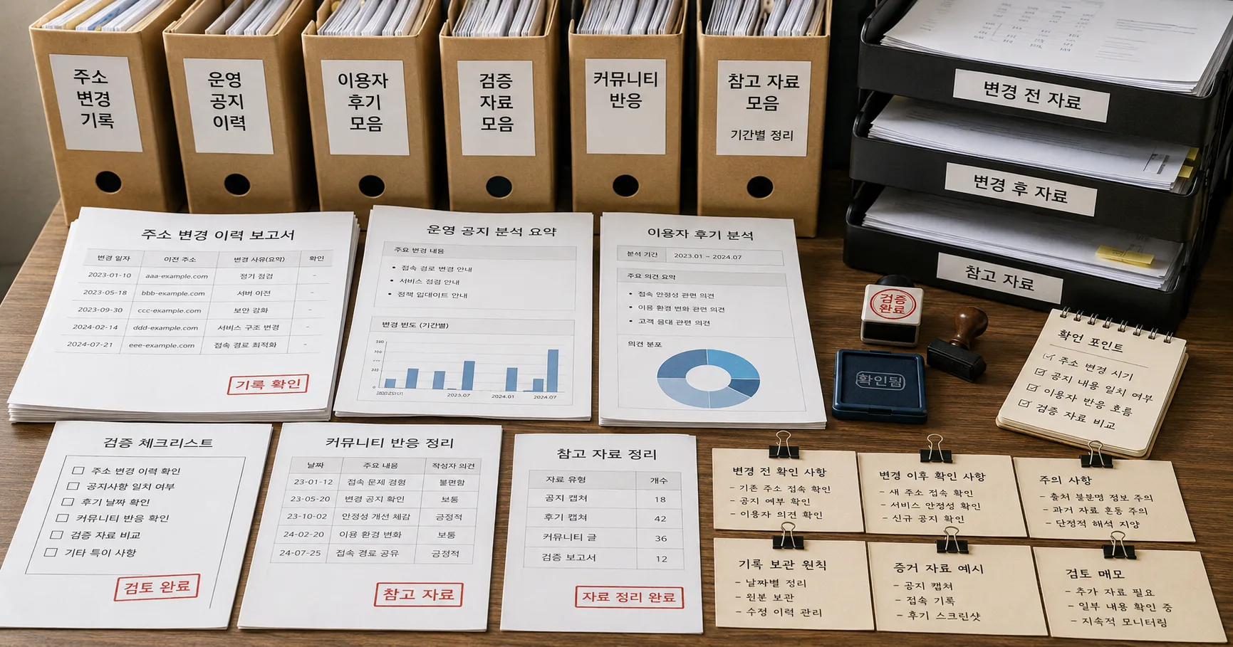 카지노사이트 주소 변경이유 핵심 확인 흐름을 정리한 정보 이미지