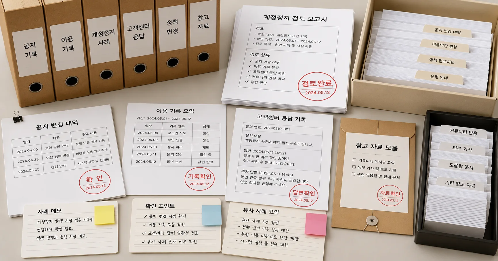 먹튀검증 계정정지 비교 기준과 주의사항을 정리한 정보 이미지
